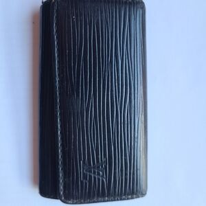 Louis Vuitton Black Epi 4 key holder